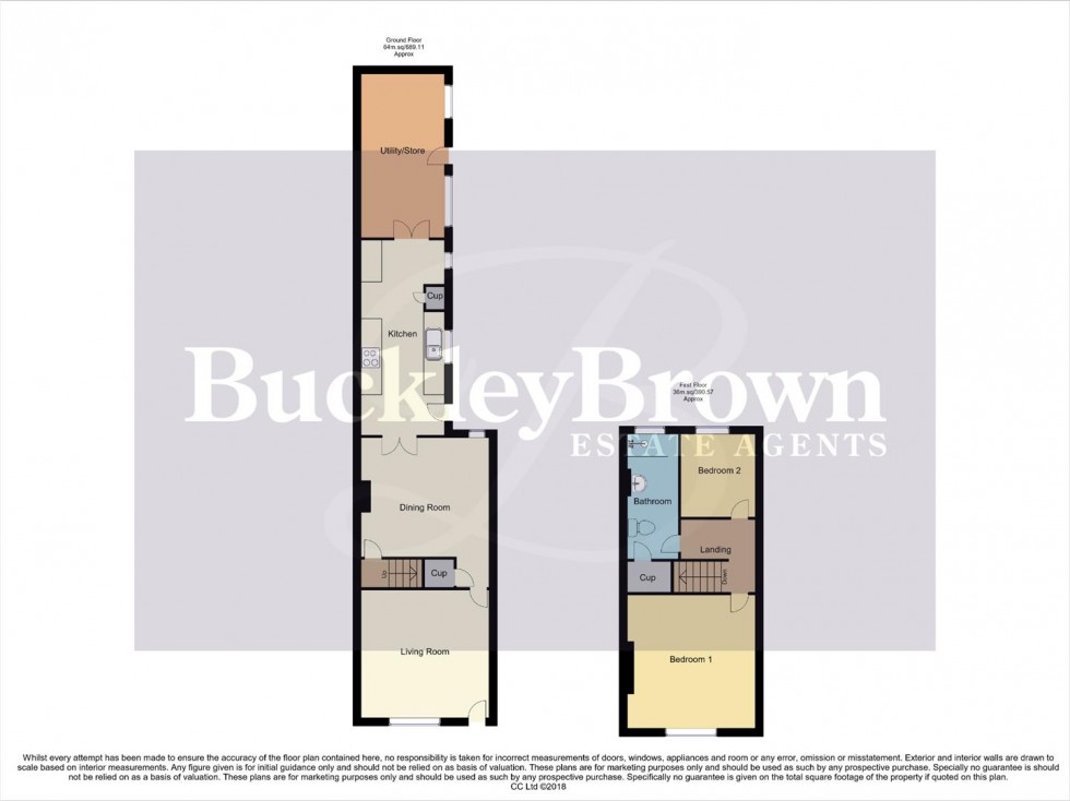 Floorplan for Selston Road, Jacksdale, Nottingham