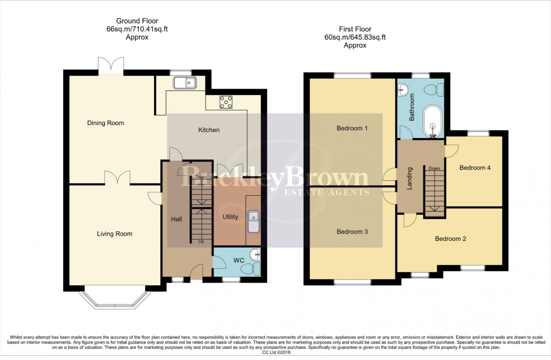 Floorplan for Berry Hill Lane, Mansfield