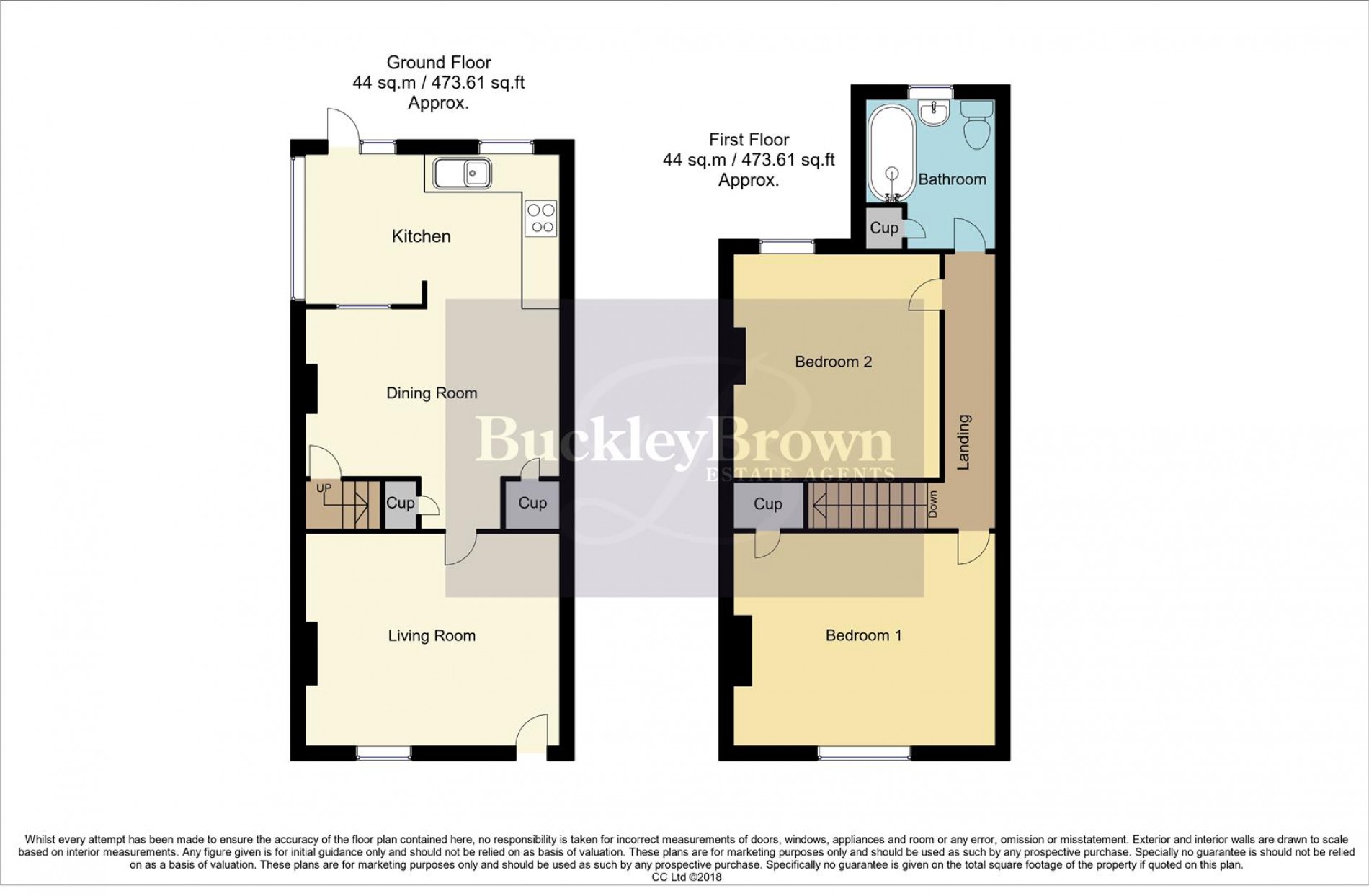 Floorplan for Scarsdale Street, Bolsover, Chesterfield