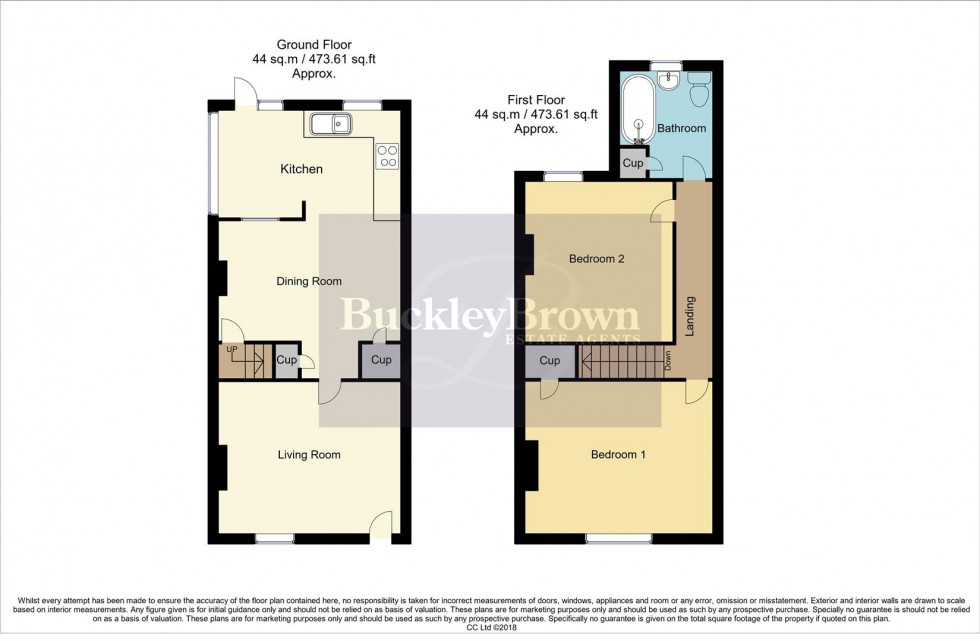 Floorplan for Scarsdale Street, Bolsover, Chesterfield