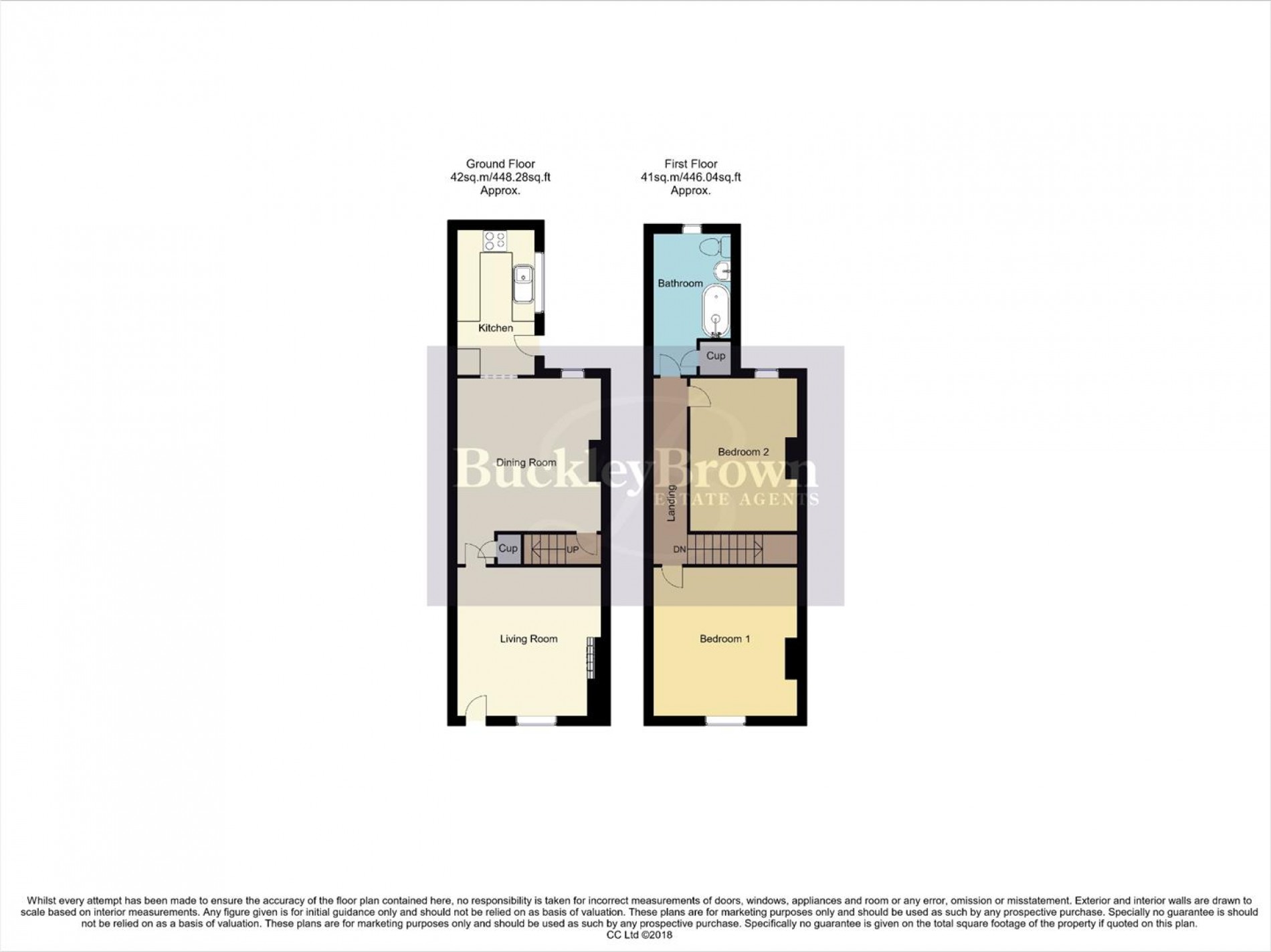 Floorplan for Chesterfield Road, Shuttlewood, Chesterfield