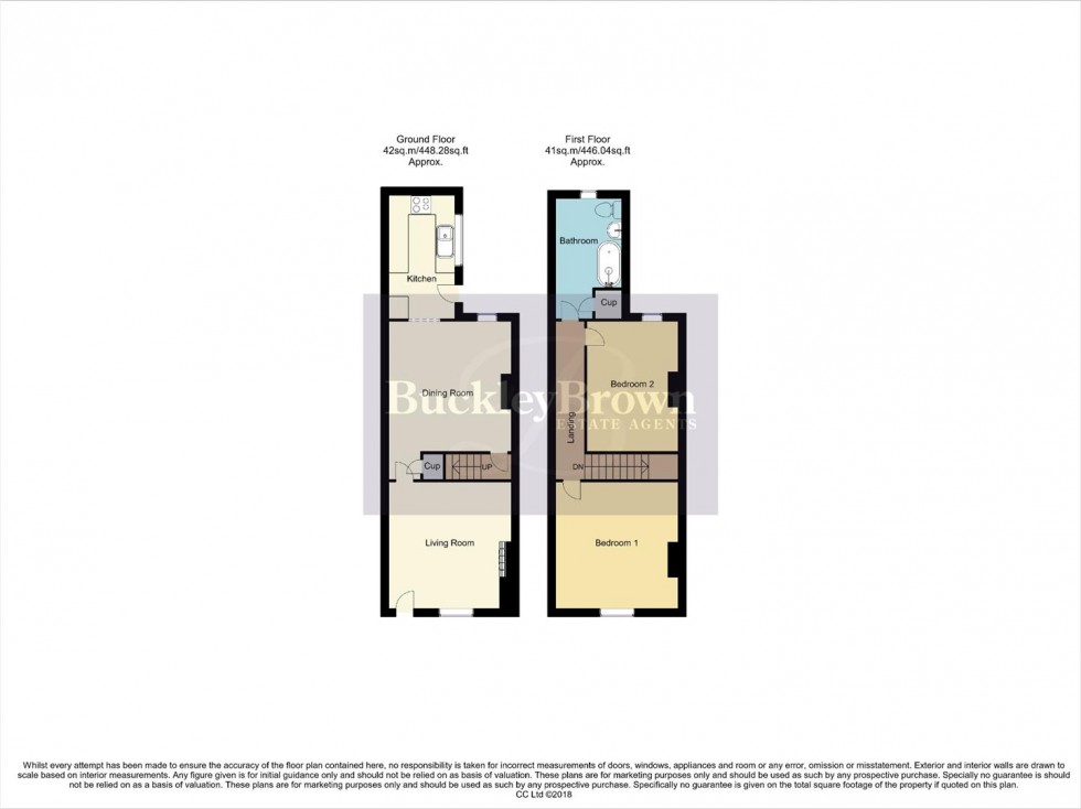 Floorplan for Chesterfield Road, Shuttlewood, Chesterfield