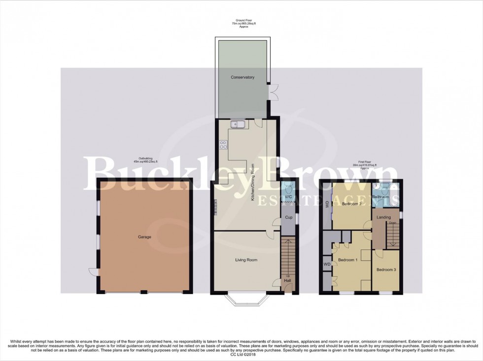 Floorplan for Carnarvon Grove, Sutton-In-Ashfield