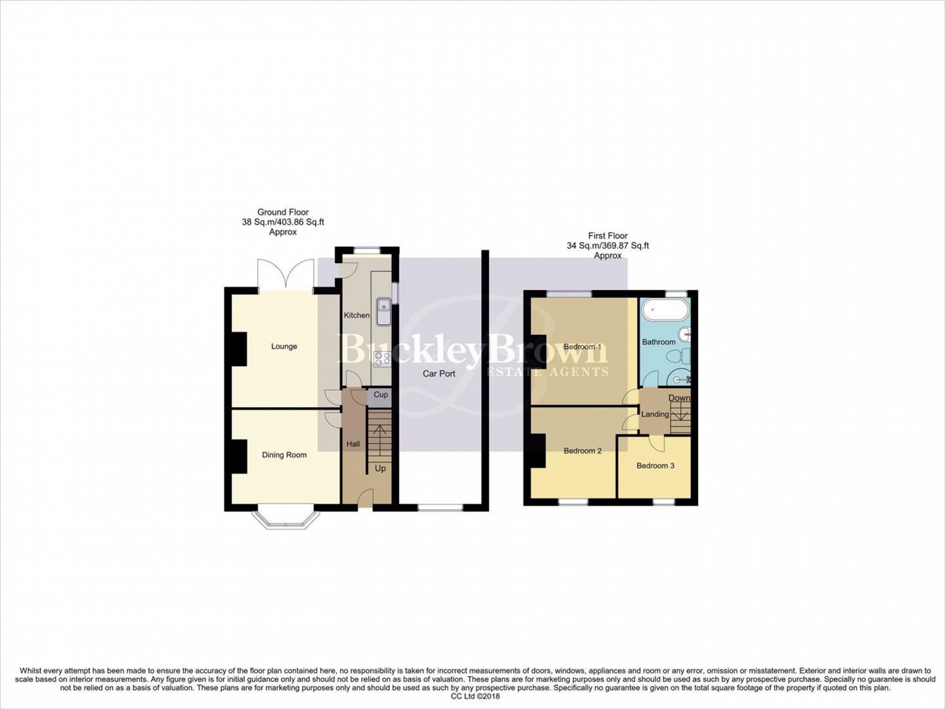 Floorplan for Alexandra Avenue, Sutton-In-Ashfield