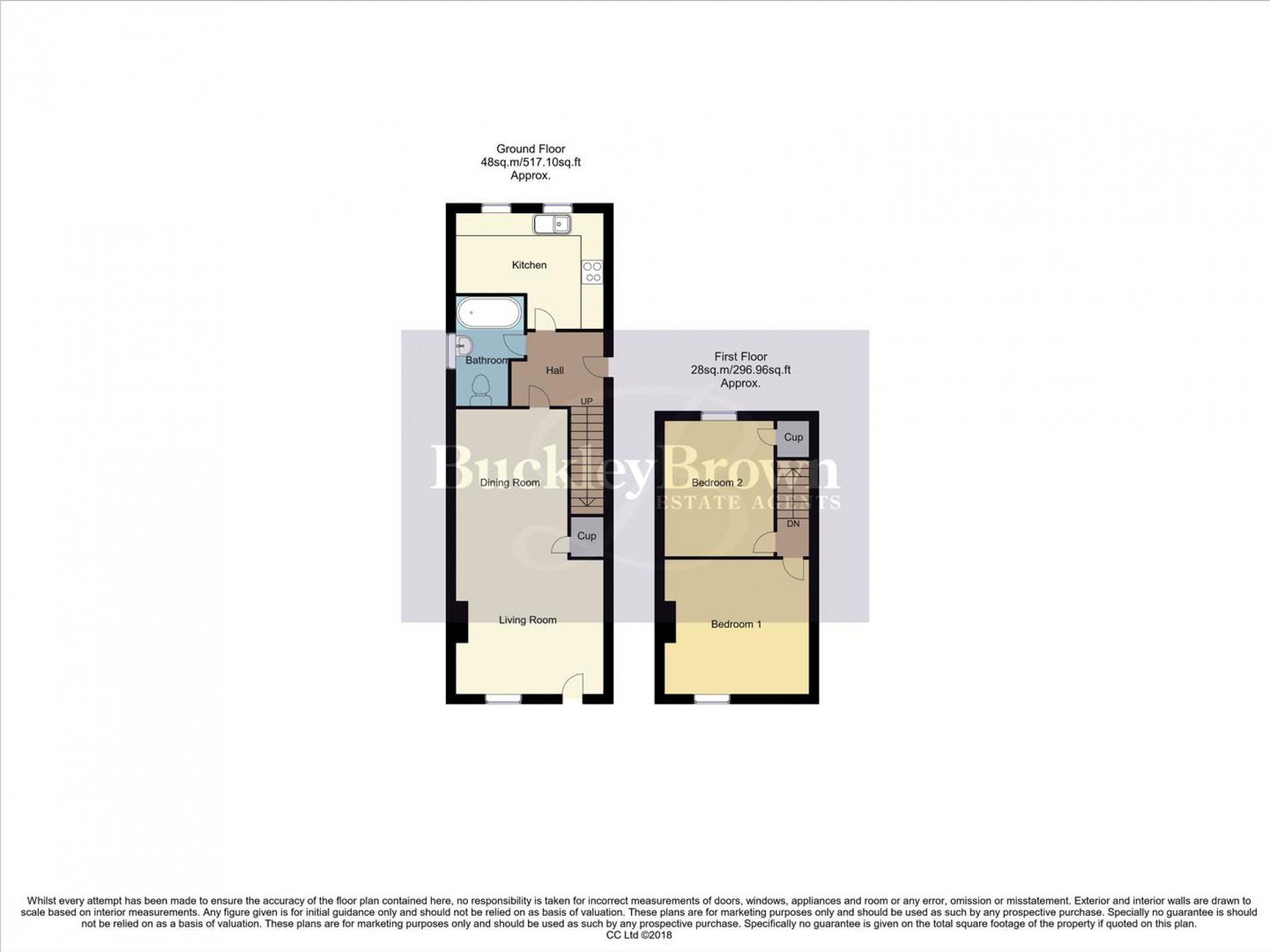 Floorplan for Grove Road, Sutton-In-Ashfield