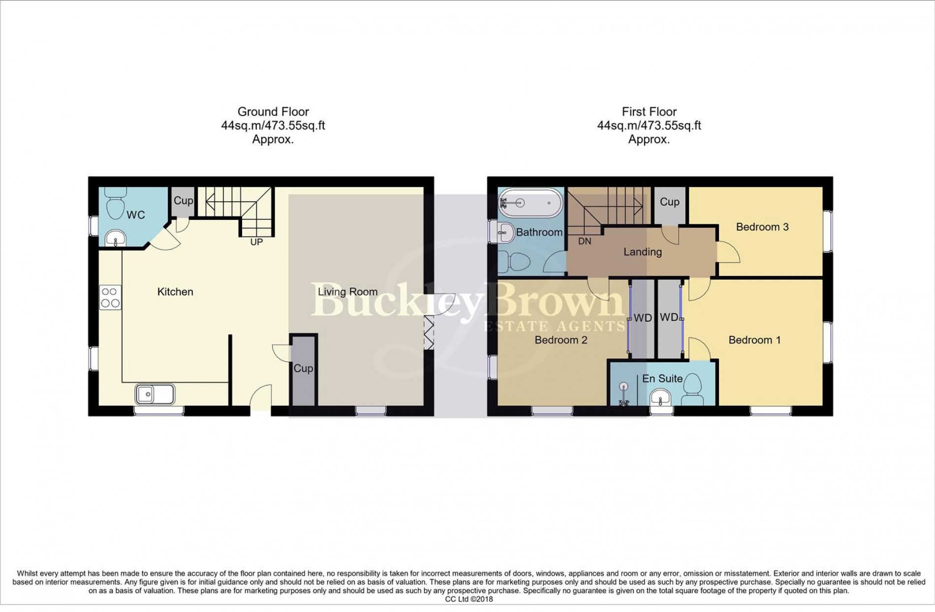 Floorplan for Rosebay Gardens, Clipstone Village, Mansfield