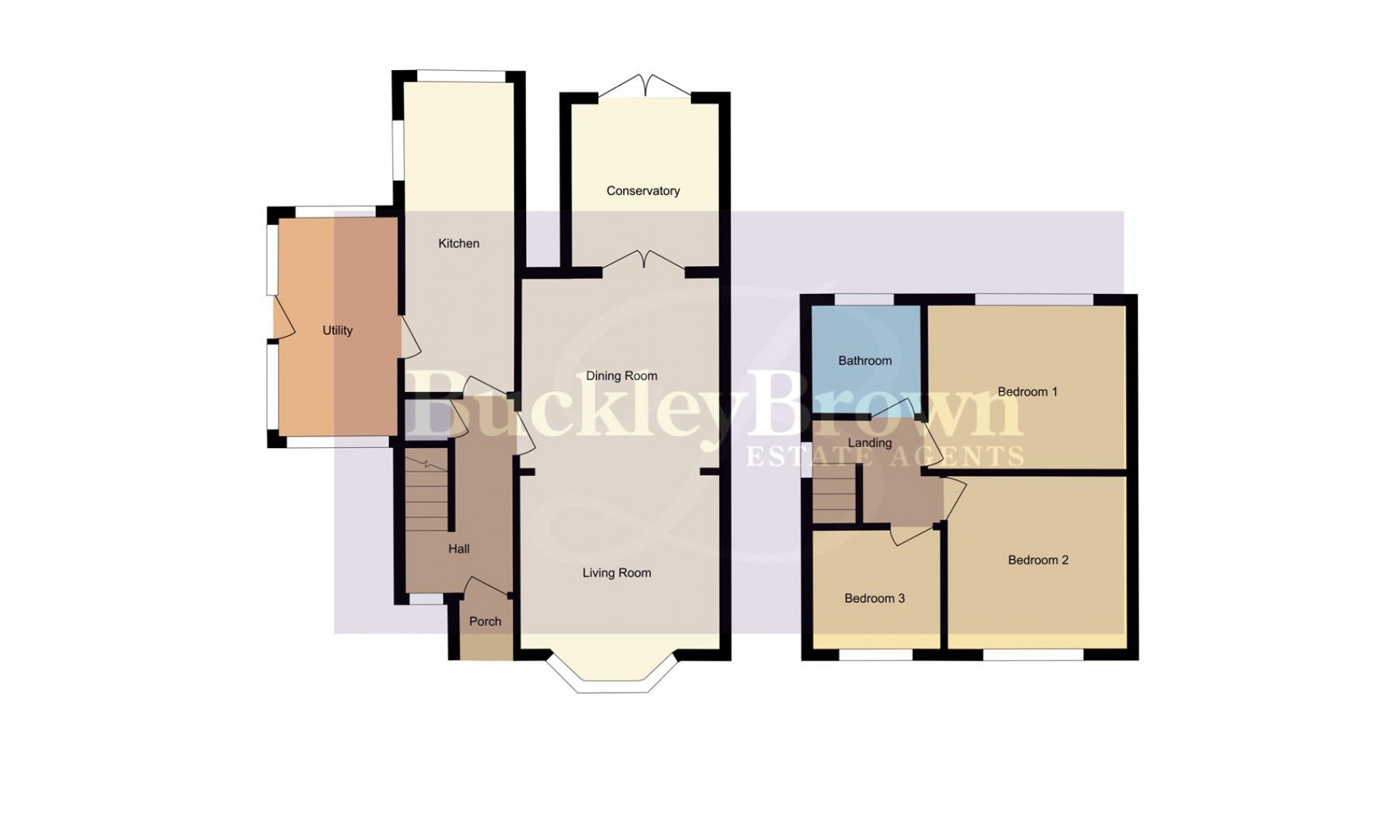 Floorplan for Beechdale Crescent, Sutton-In-Ashfield