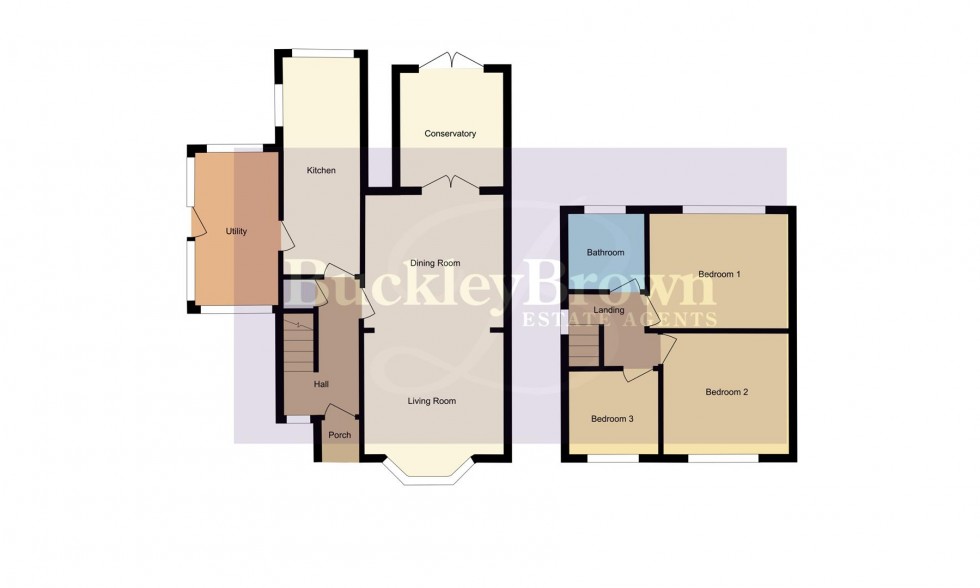 Floorplan for Beechdale Crescent, Sutton-In-Ashfield