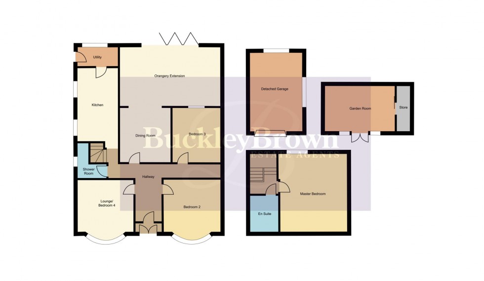 Floorplan for Southwell Road West, Mansfield