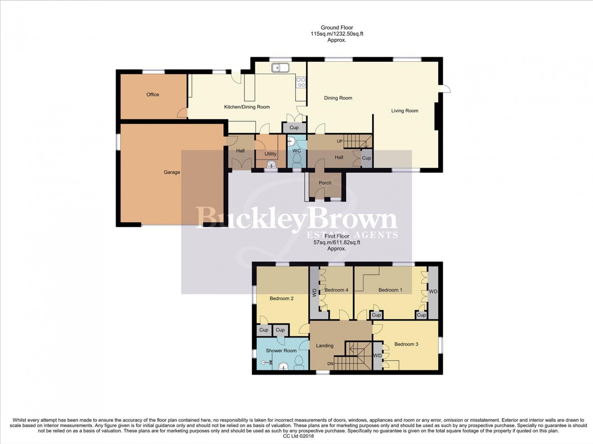 Floorplan for Riley Avenue, Sutton-In-Ashfield