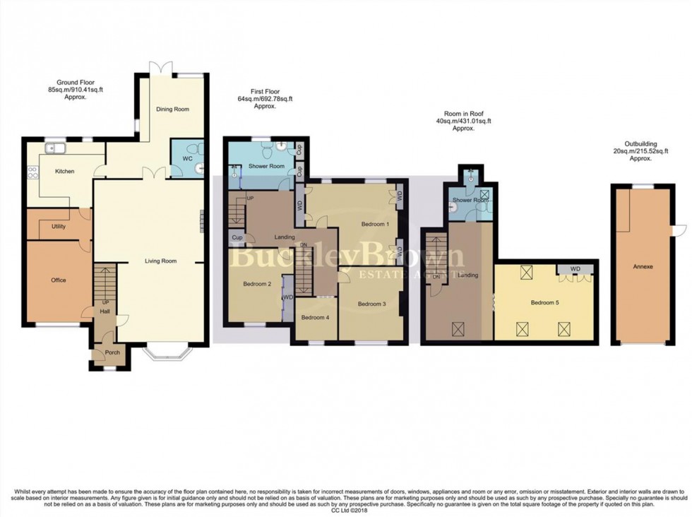 Floorplan for Southwell Road East, Rainworth, Mansfield