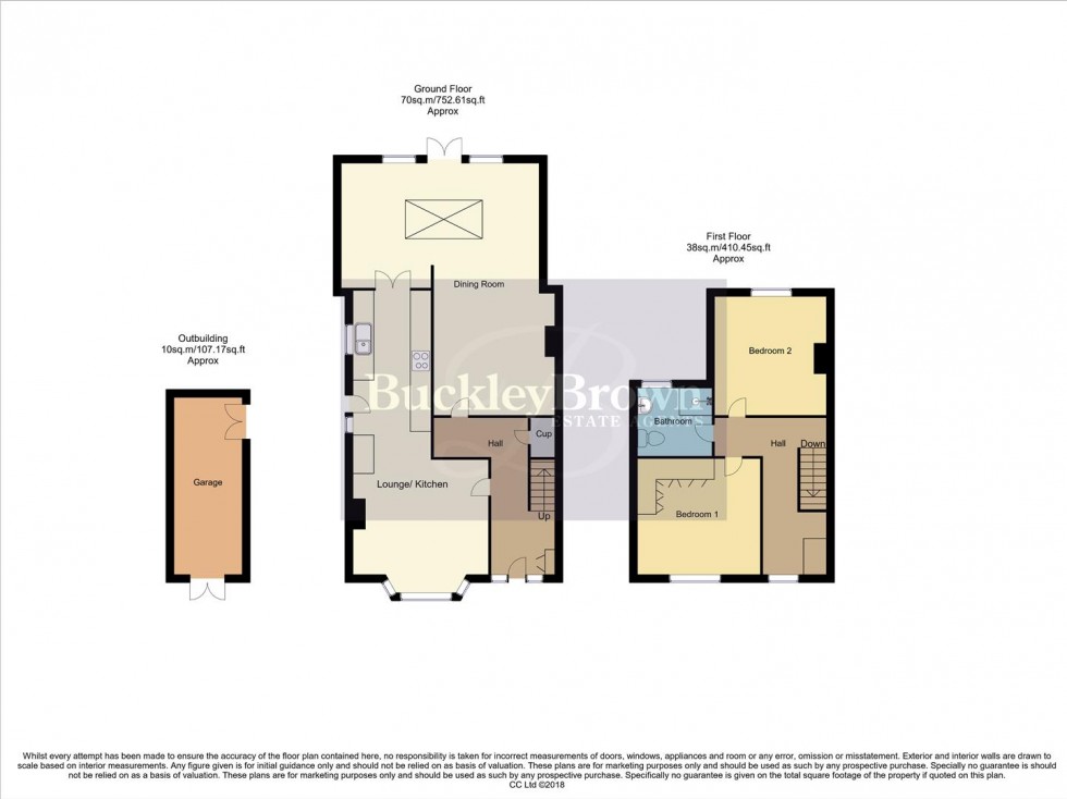 Floorplan for Beech Hill Drive, Mansfield