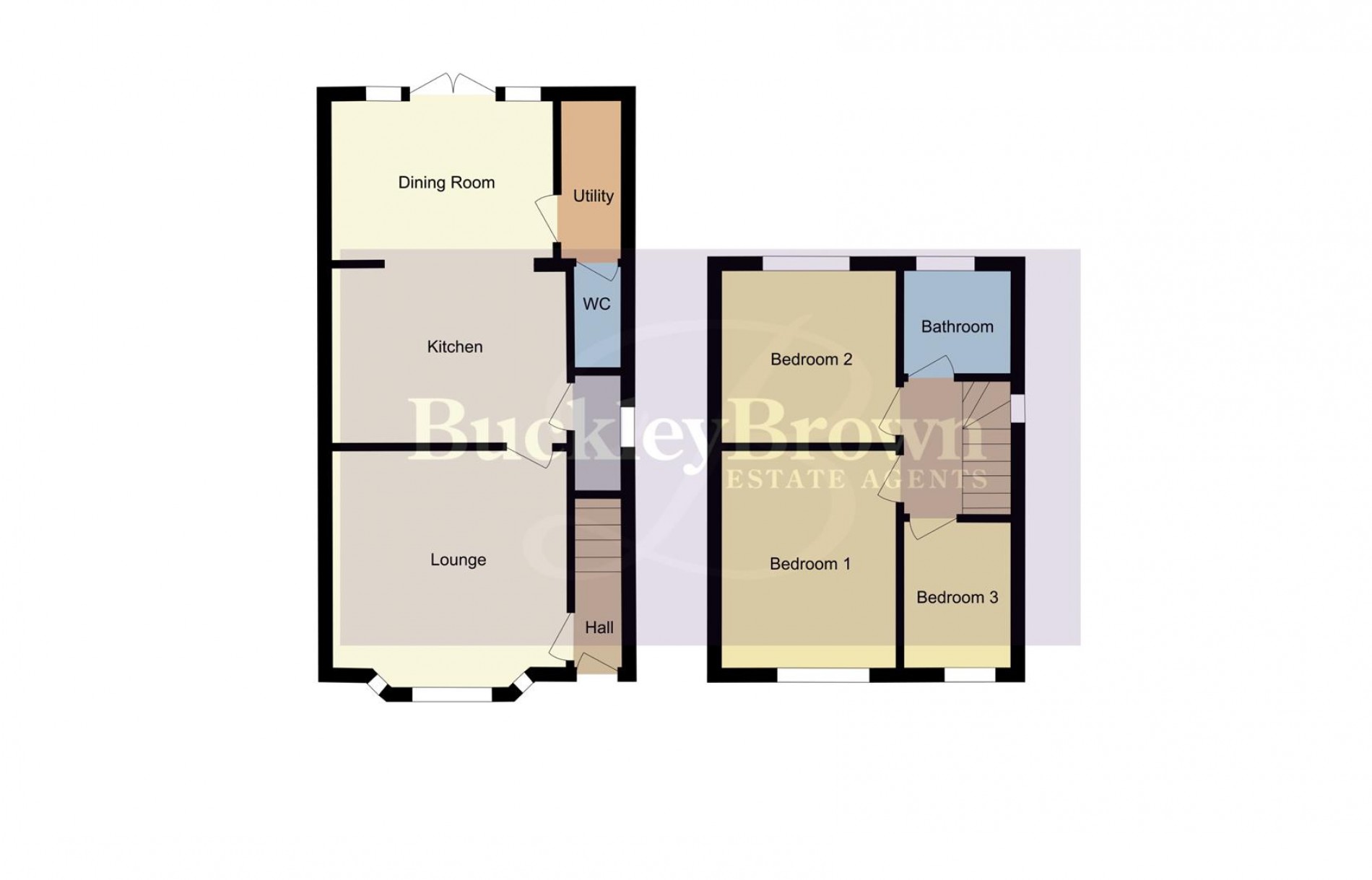 Floorplan for Carnarvon Grove, Sutton-In-Ashfield