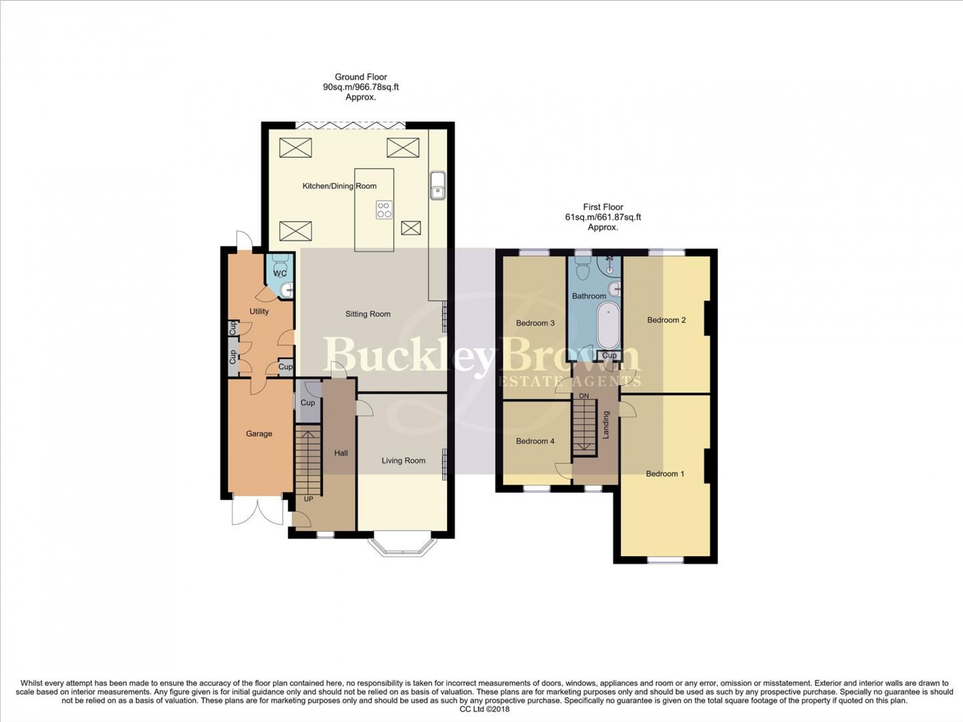 Floorplan for Clipstone Road West, Forest Town, Mansfield