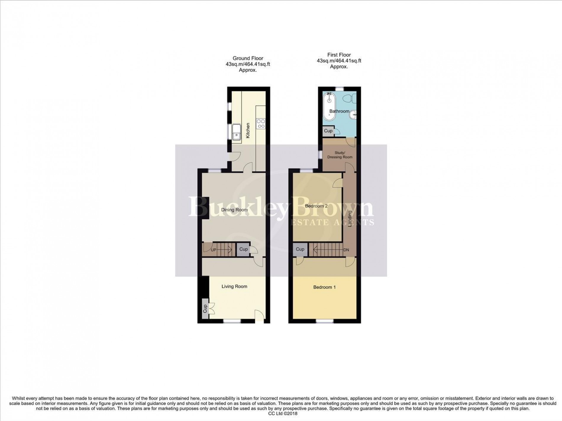 Floorplan for Stafford Street, Mansfield