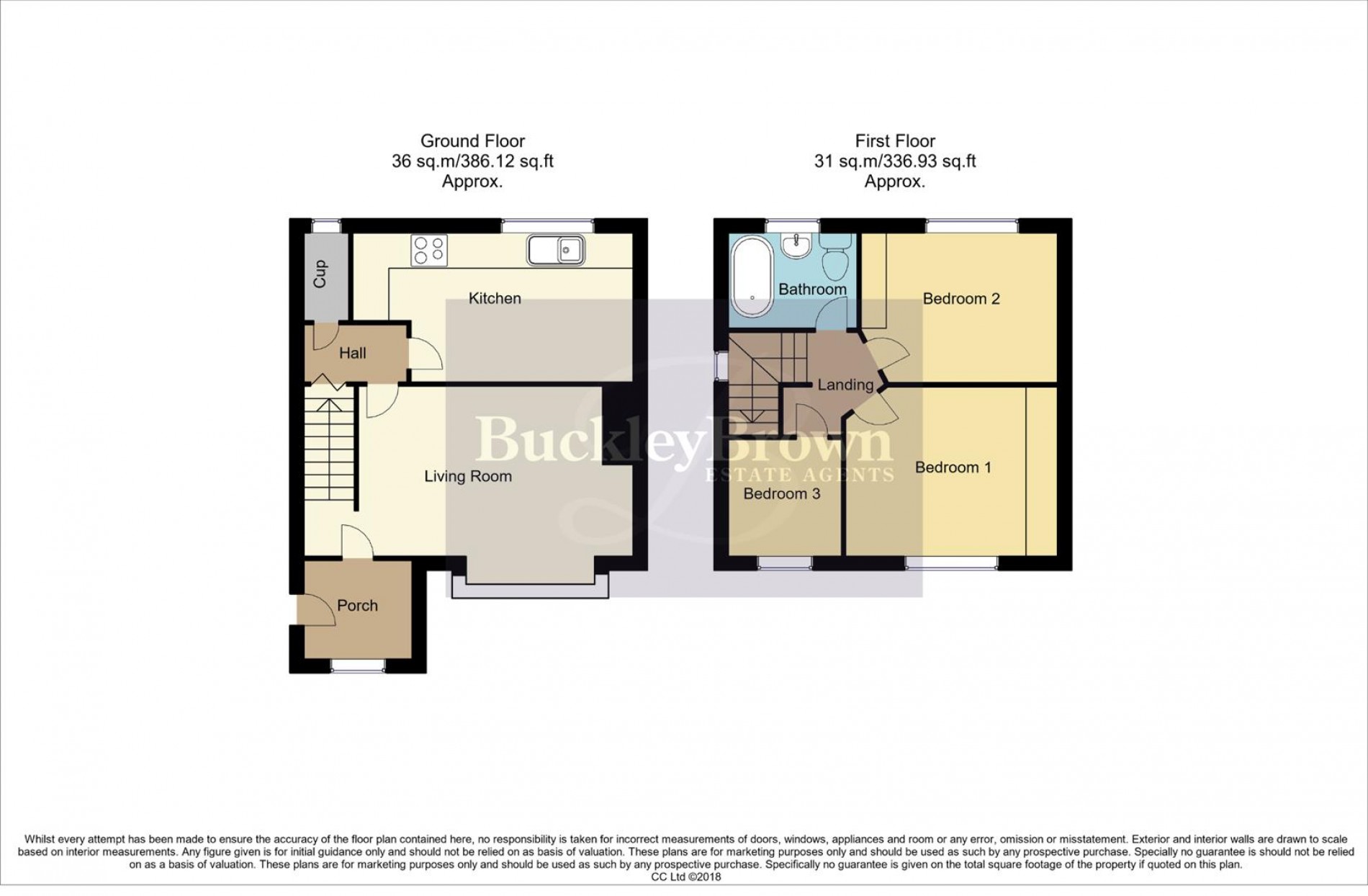 Floorplan for Leas Road, Mansfield Woodhouse, Mansfield