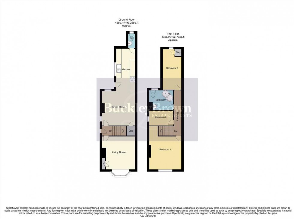 Floorplan for King Street, Mansfield Woodhouse, Mansfield