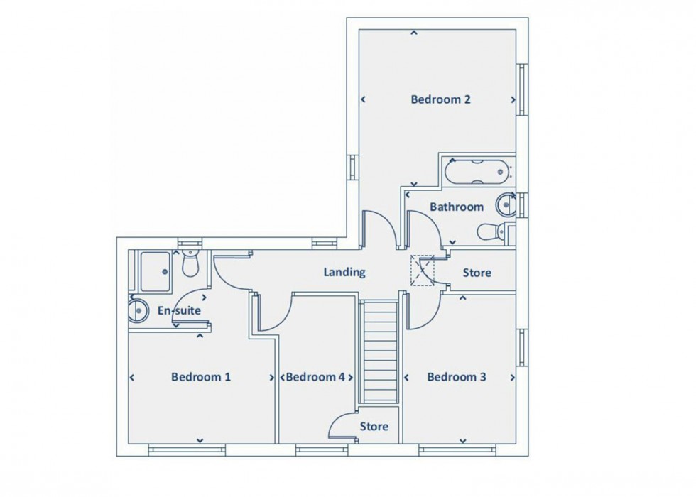 Floorplan for Sherwood Grange, Eakring Road, Bilsthorpe