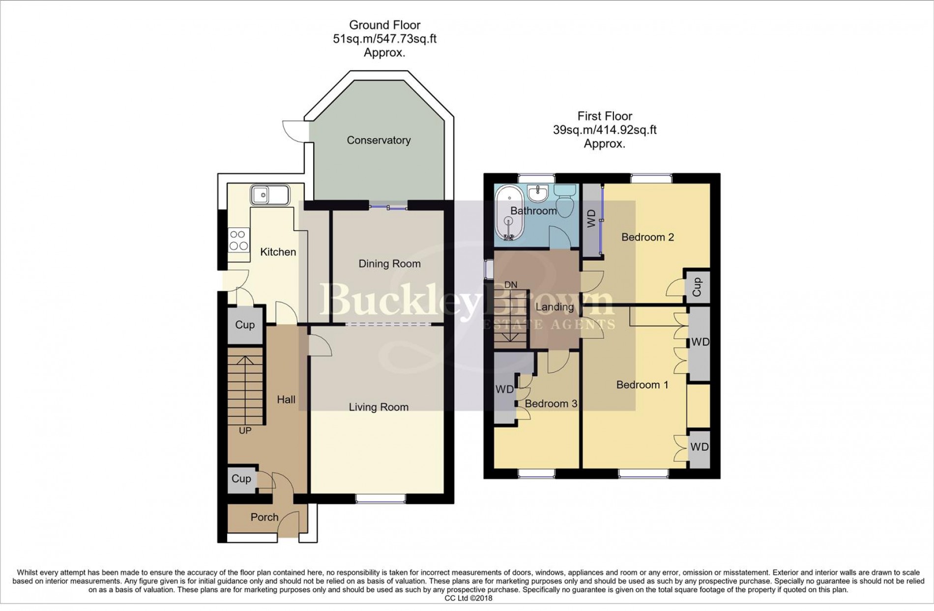 Floorplan for Worcester Avenue, Mansfield Woodhouse, Mansfield