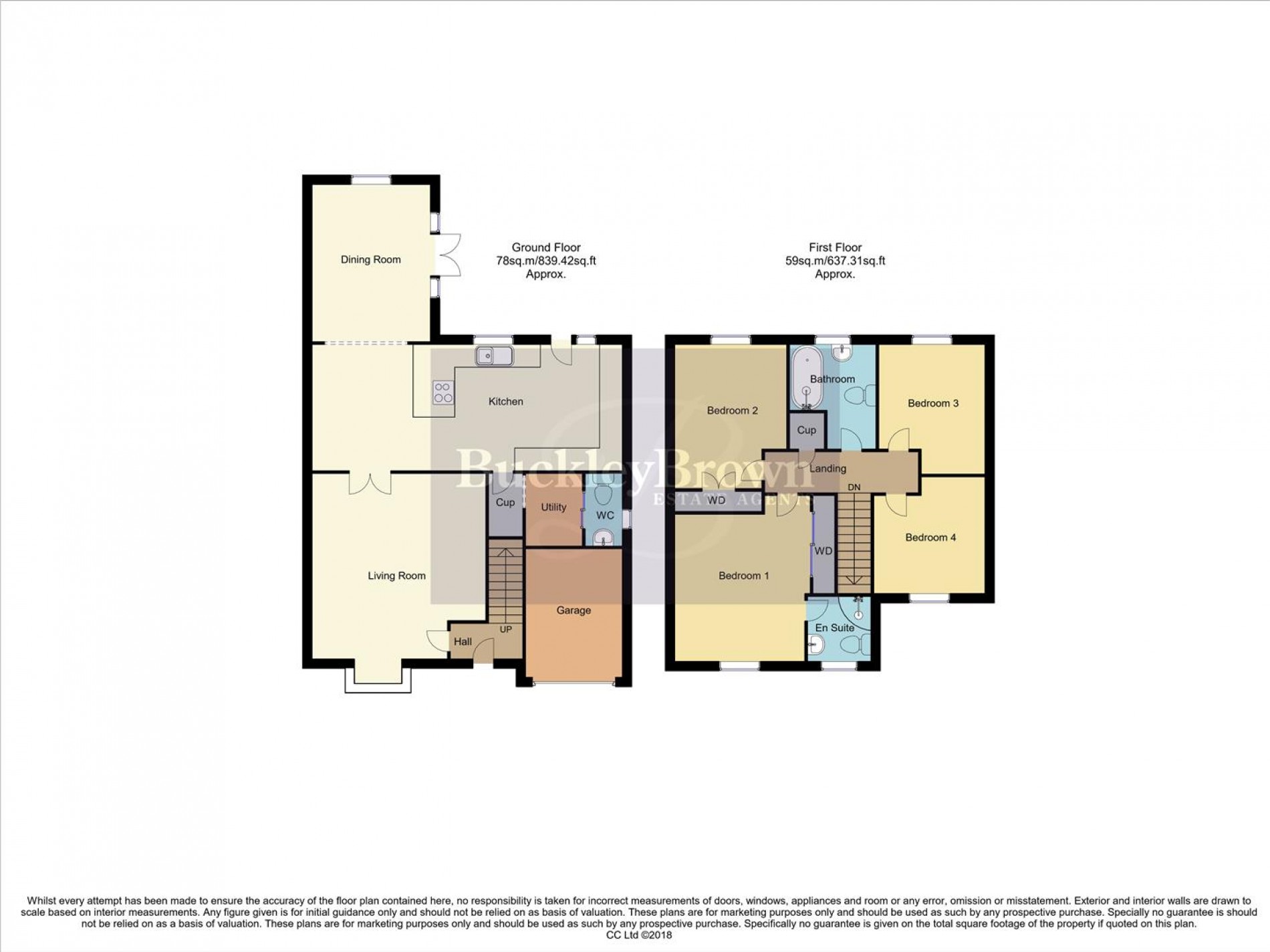 Floorplan for Rosedale Way, Forest Town, Mansfield