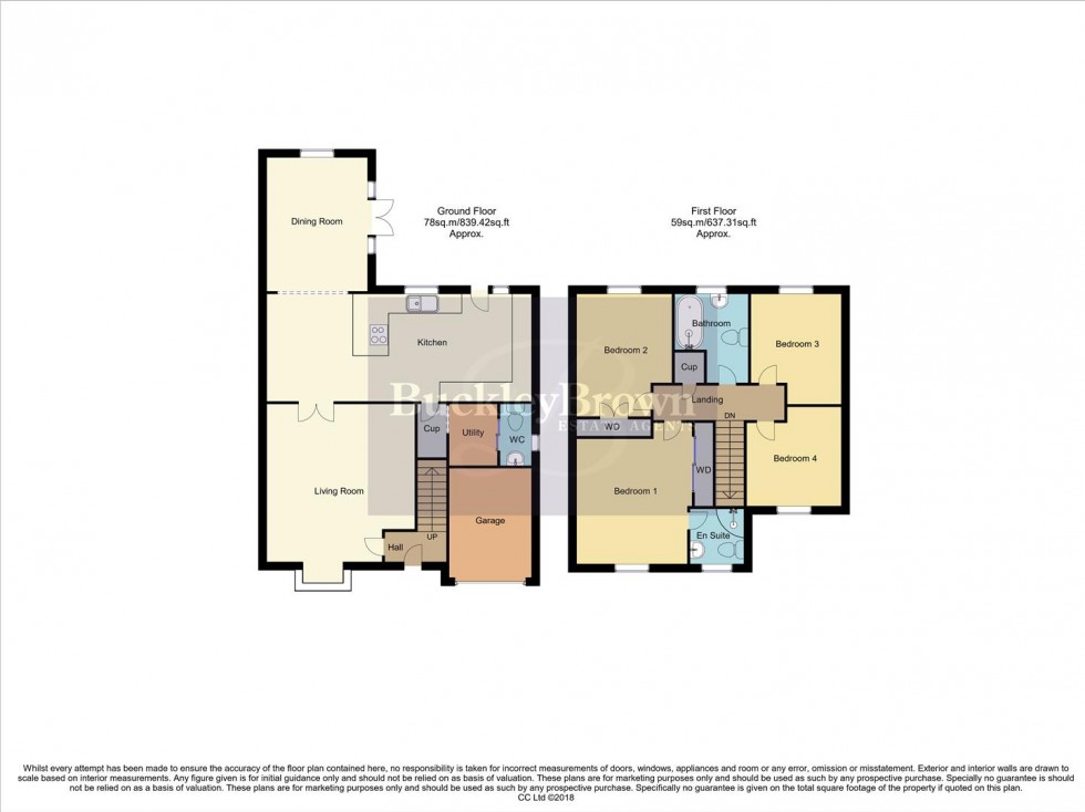 Floorplan for Rosedale Way, Forest Town, Mansfield