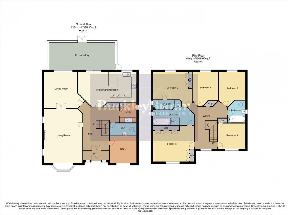 Floorplan for The Spinney, Harlow Wood, Mansfield