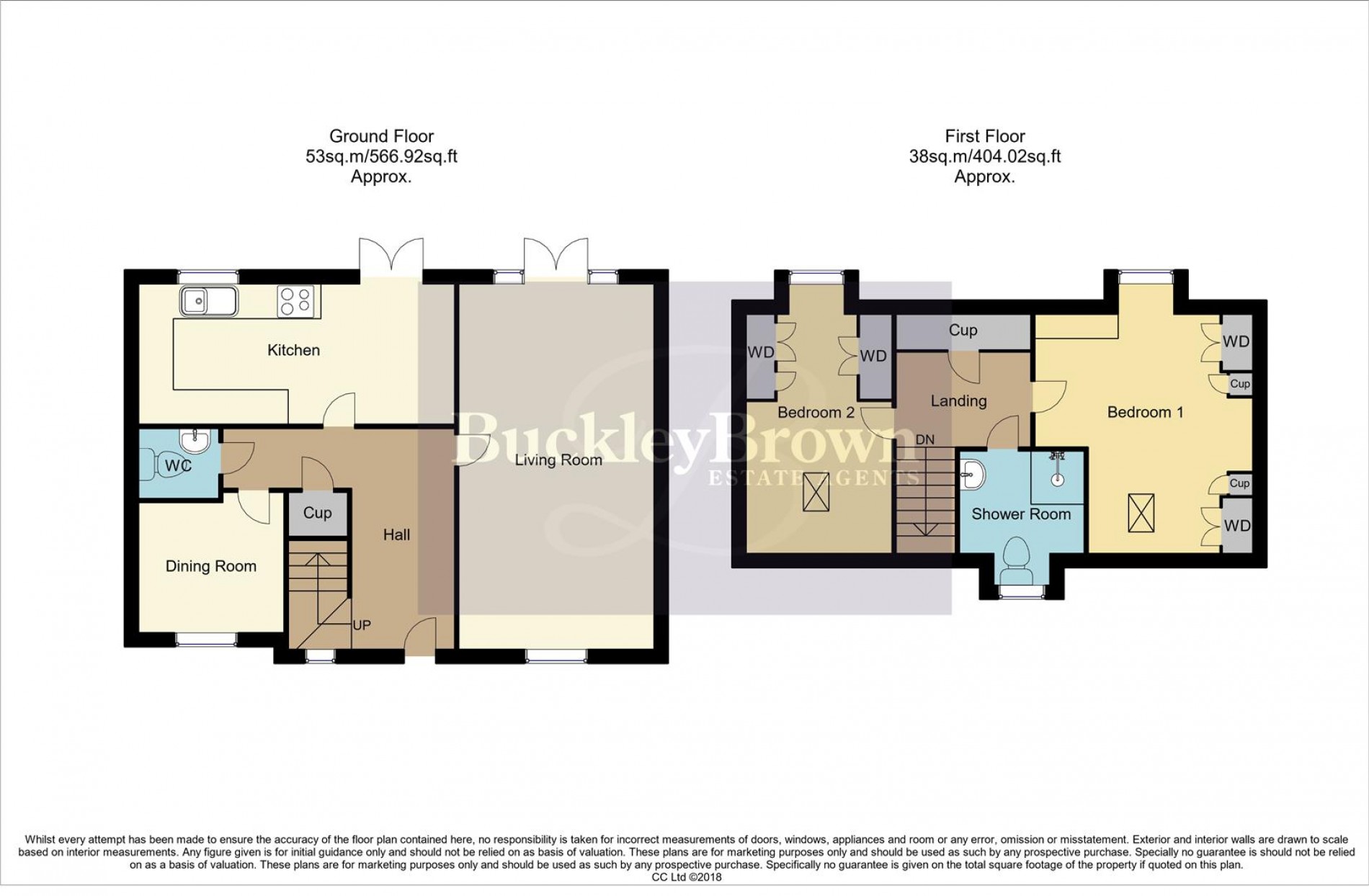 Floorplan for Blackberry Way, Warsop, Mansfield