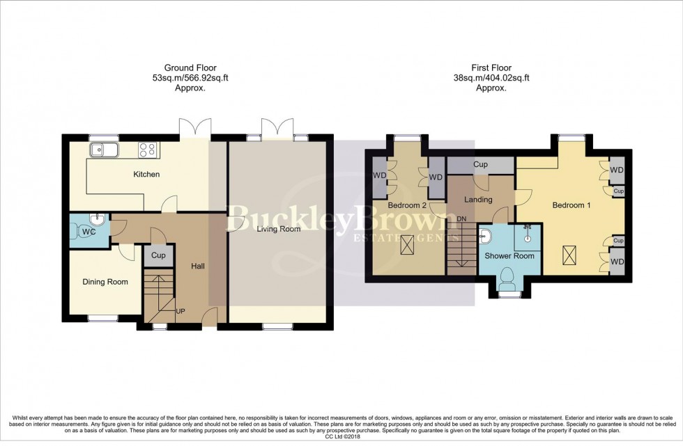 Floorplan for Blackberry Way, Warsop, Mansfield