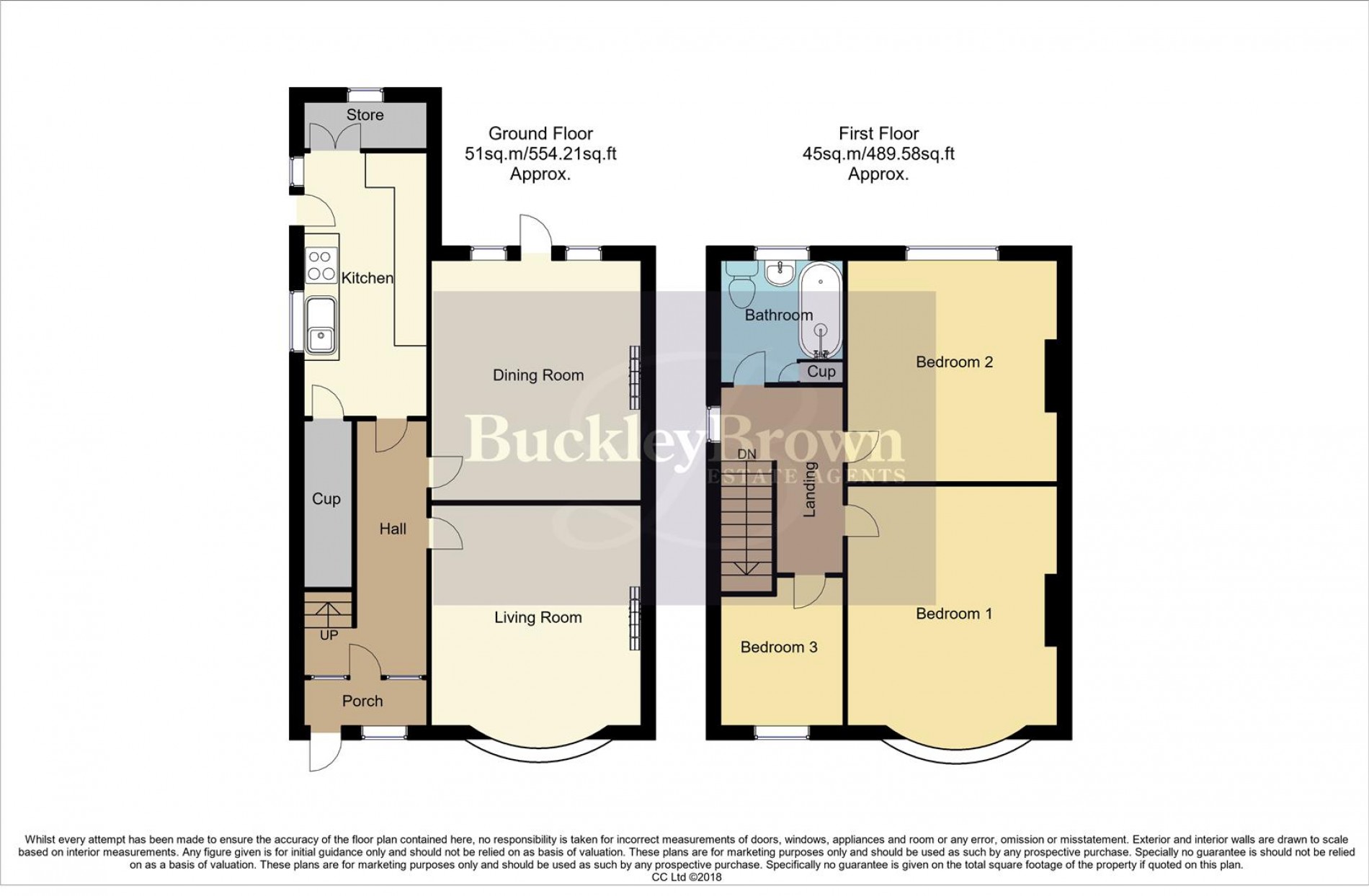 Floorplan for Croft Avenue, Mansfield