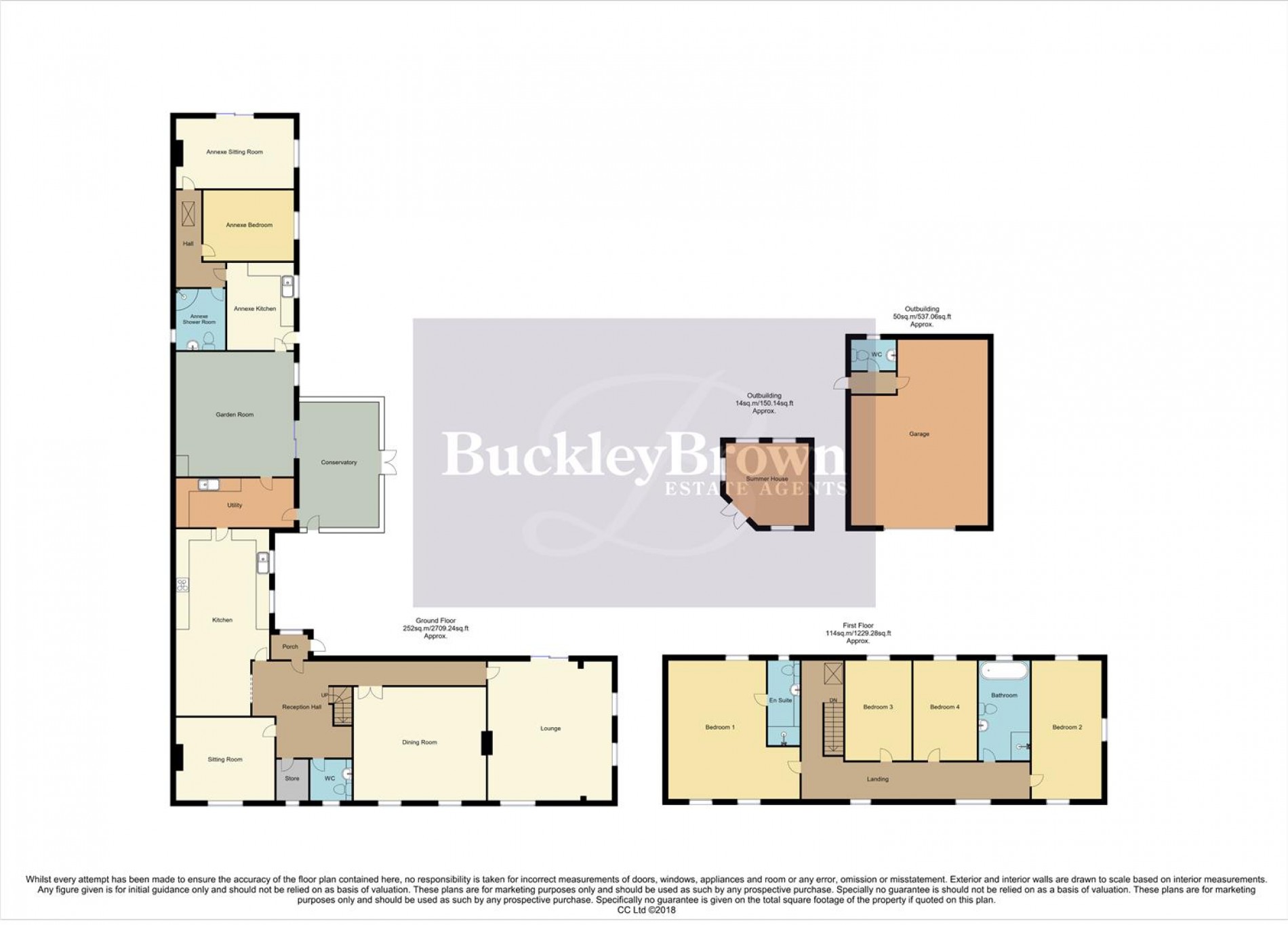 Floorplan for Bridgeside House, Main Street, Hayton, Retford