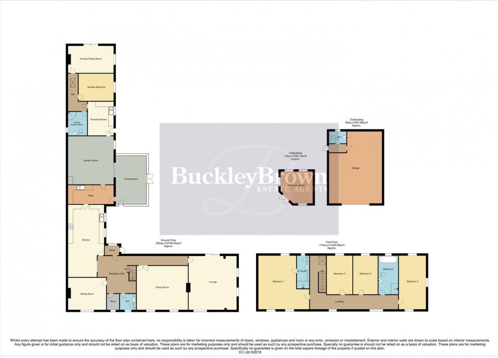 Floorplan for Bridgeside House, Main Street, Hayton, Retford