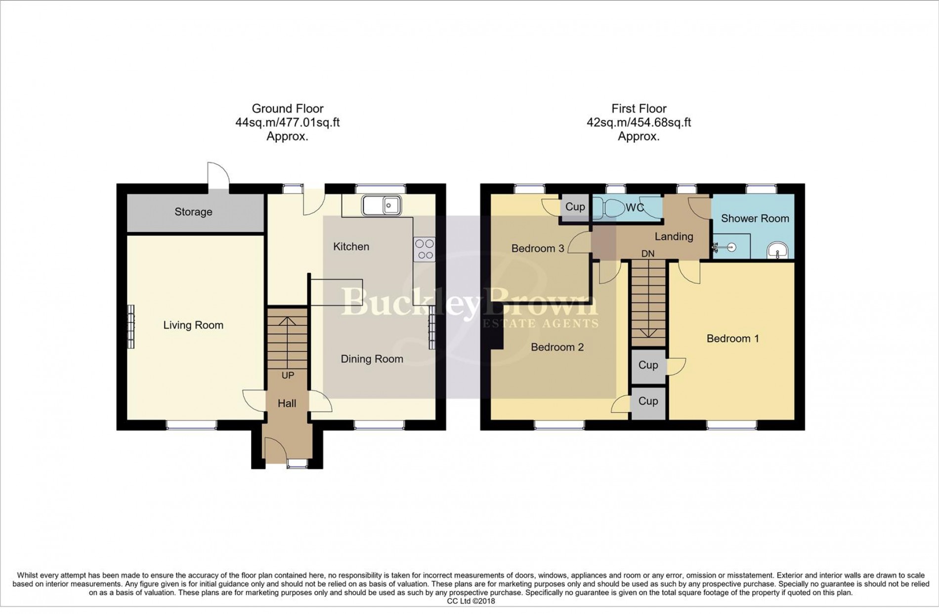 Floorplan for Armstrong Road, Mansfield