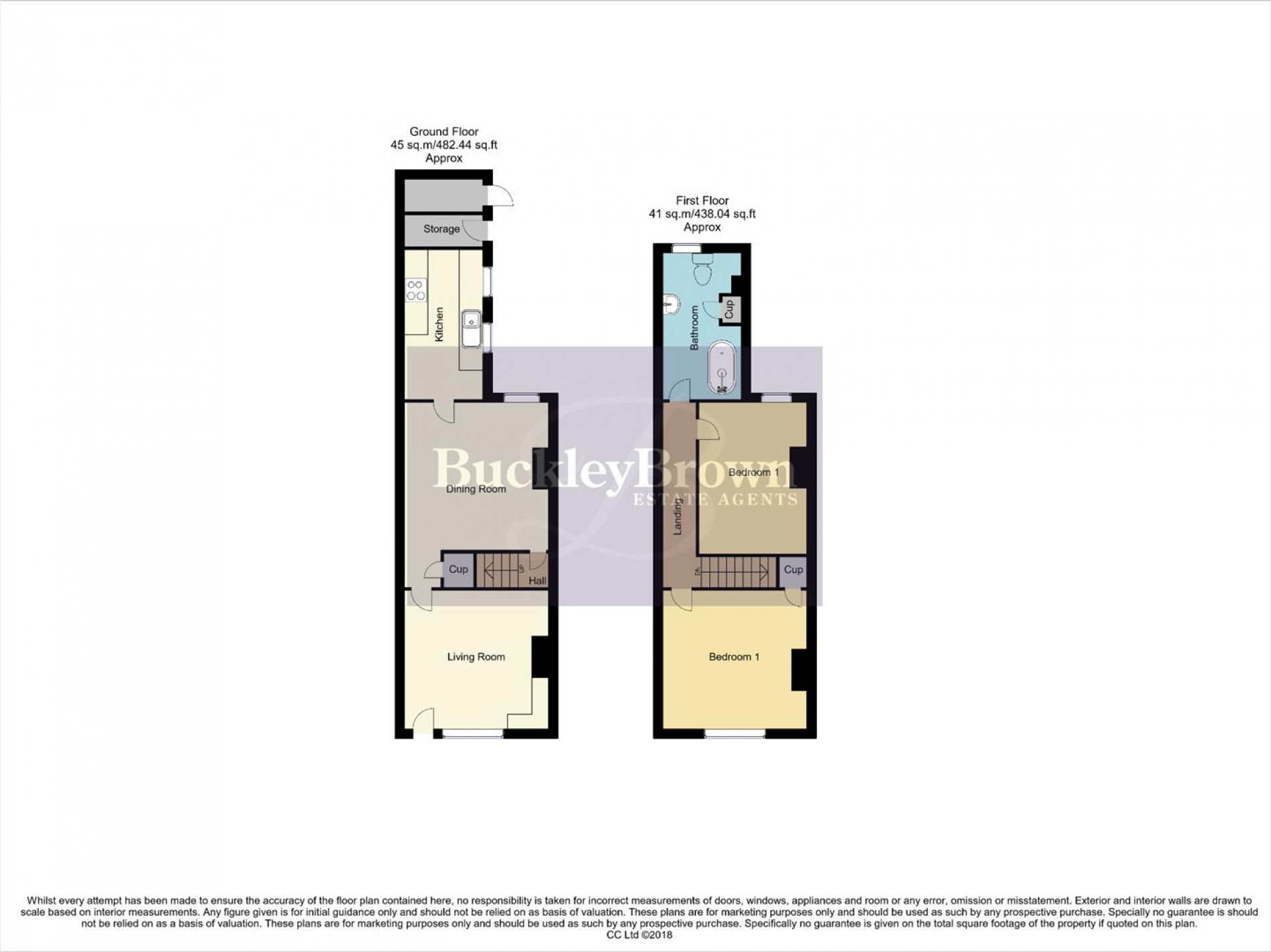 Floorplan for Arundel Drive, Mansfield