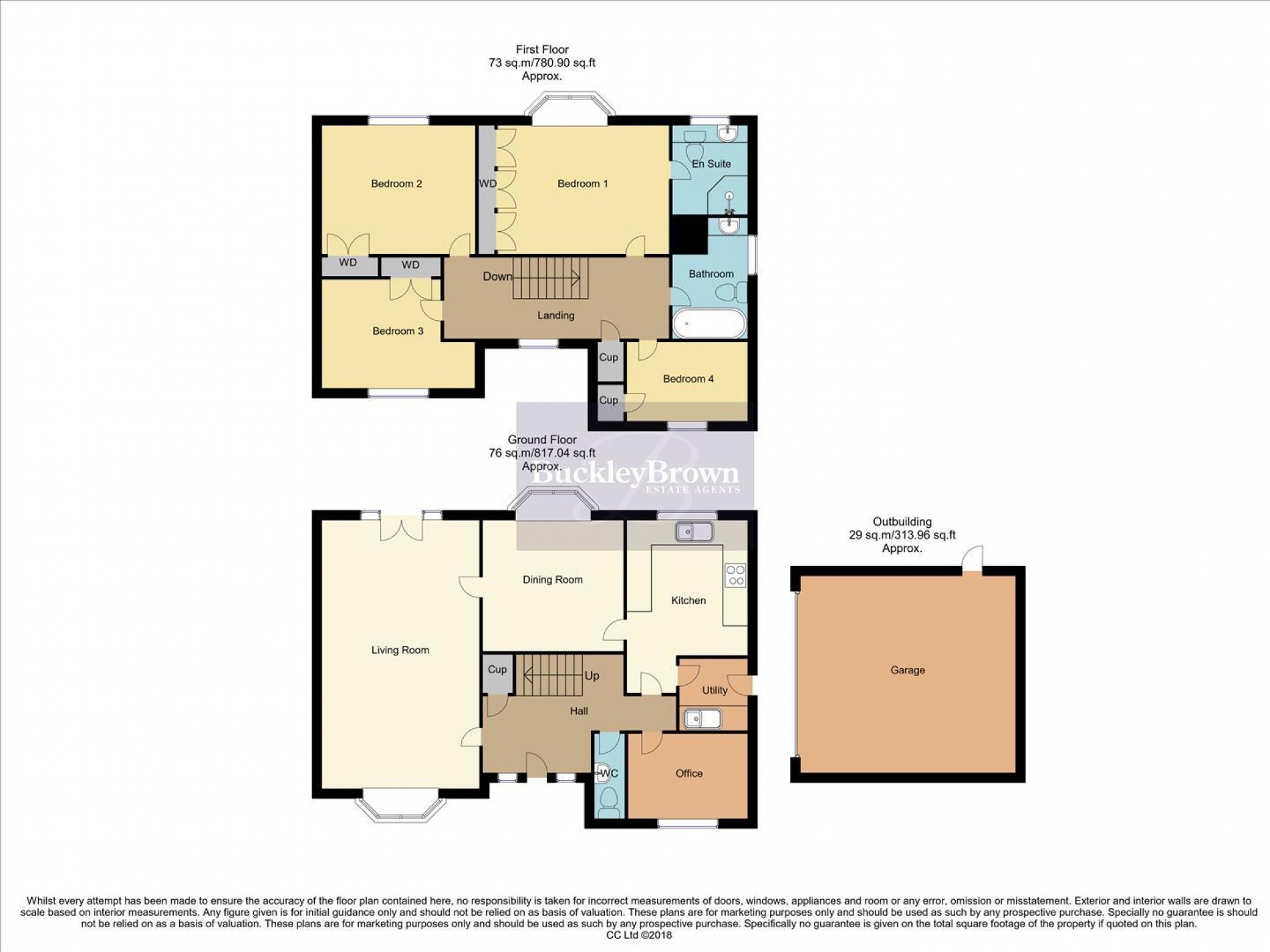 Floorplan for Dovedale Close, Mansfield