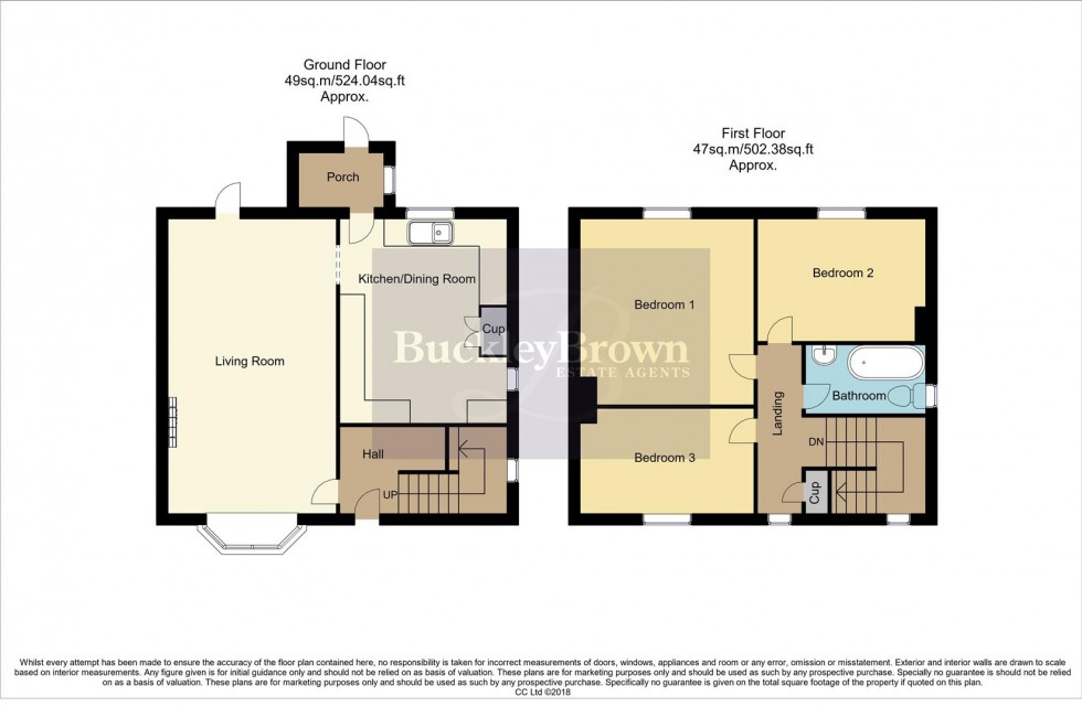 Floorplan for Whinney Lane, New Ollerton, Newark