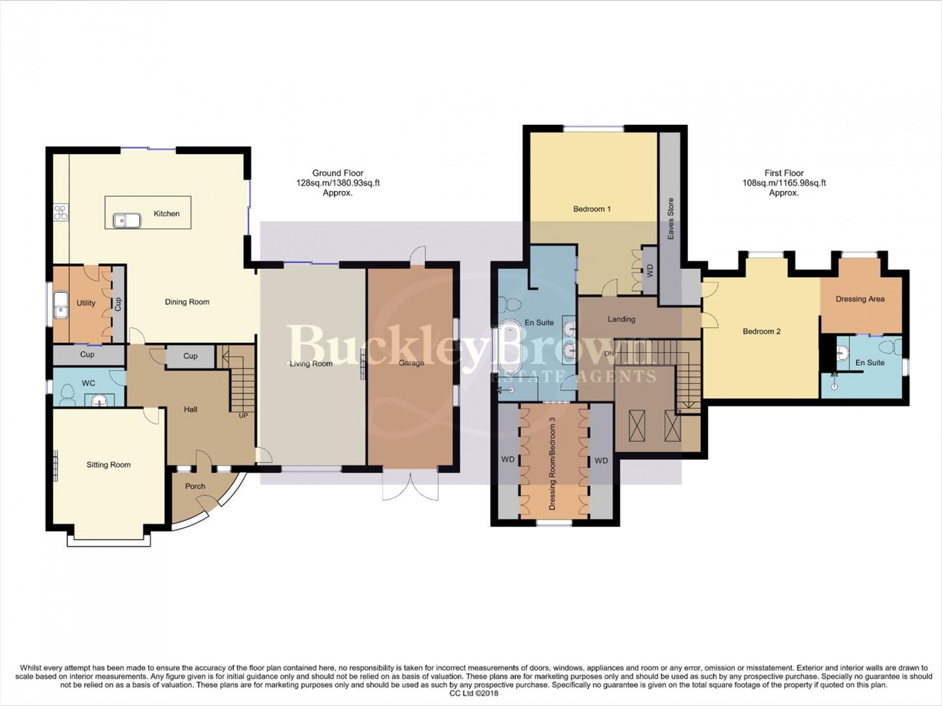 Floorplan for Dorchester Drive, Mansfield