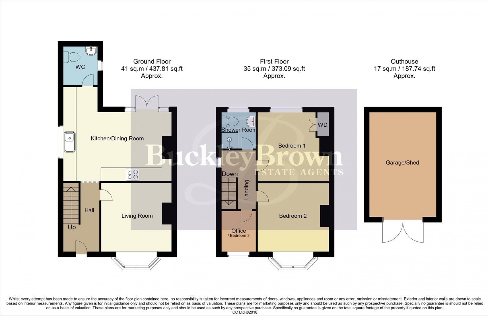 Floorplan for Linden Road, Forest Town, Mansfield