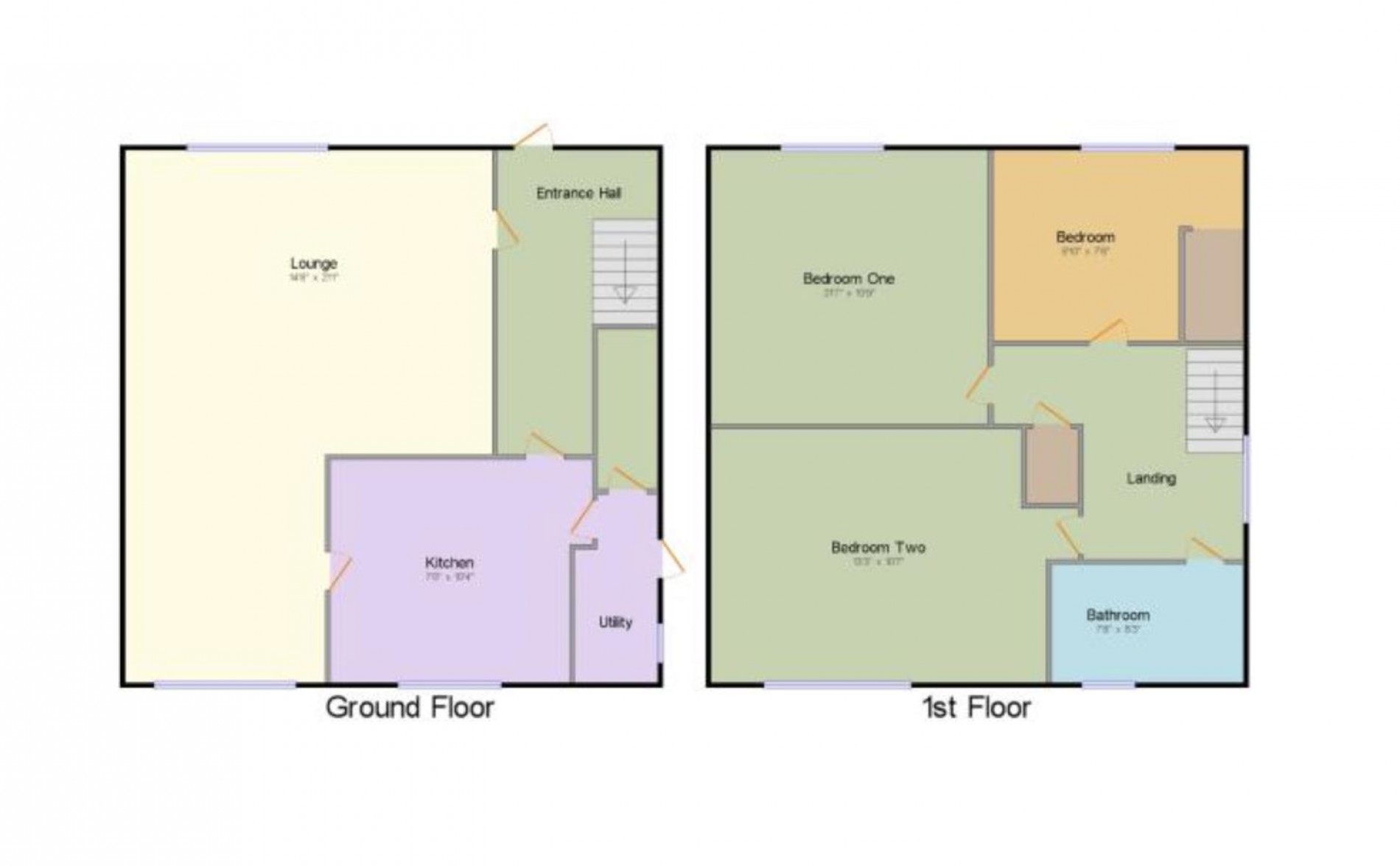 Floorplan for Farndon Way, Mansfield