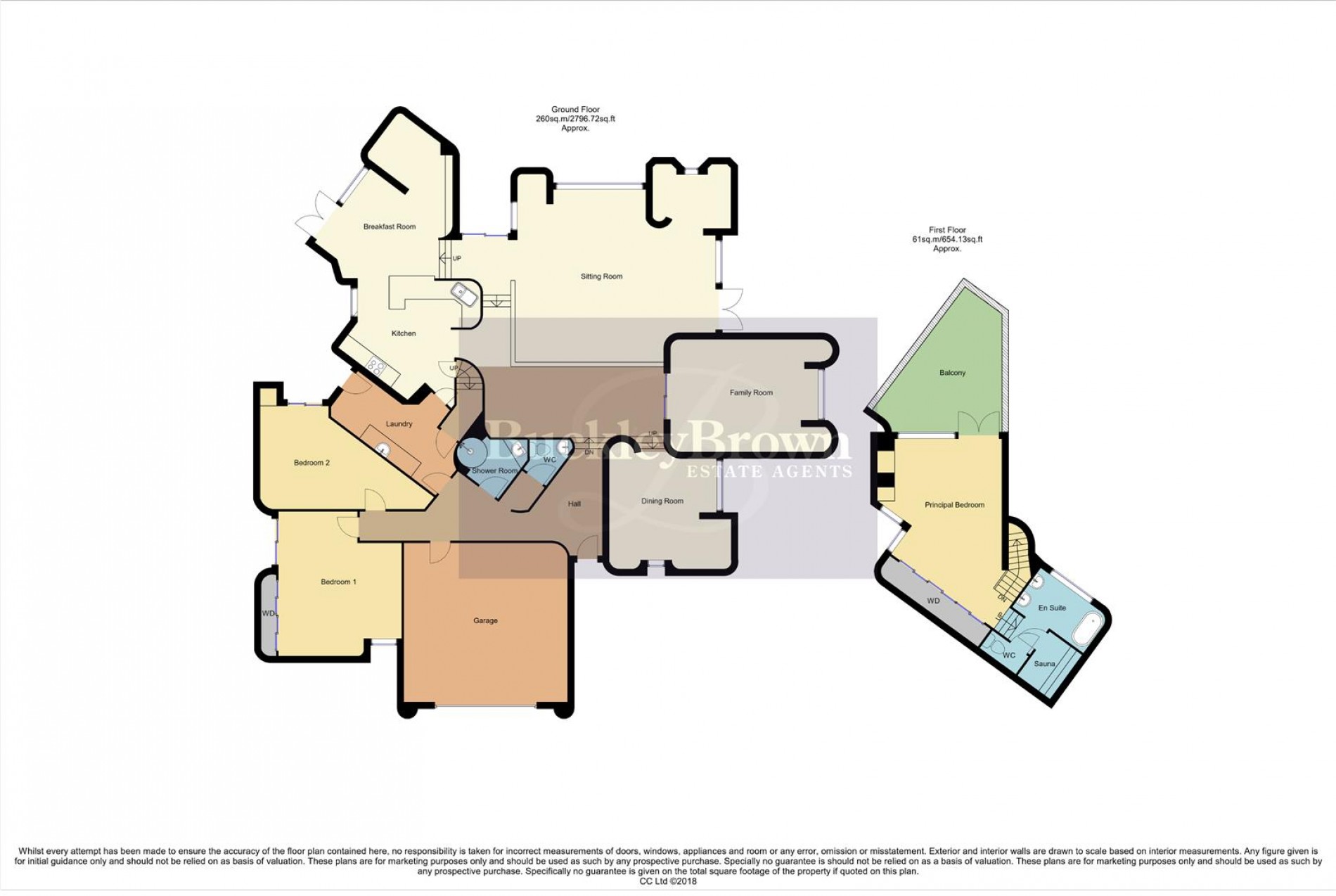 Floorplan for Haggnook Wood, Ravenshead, Nottingham