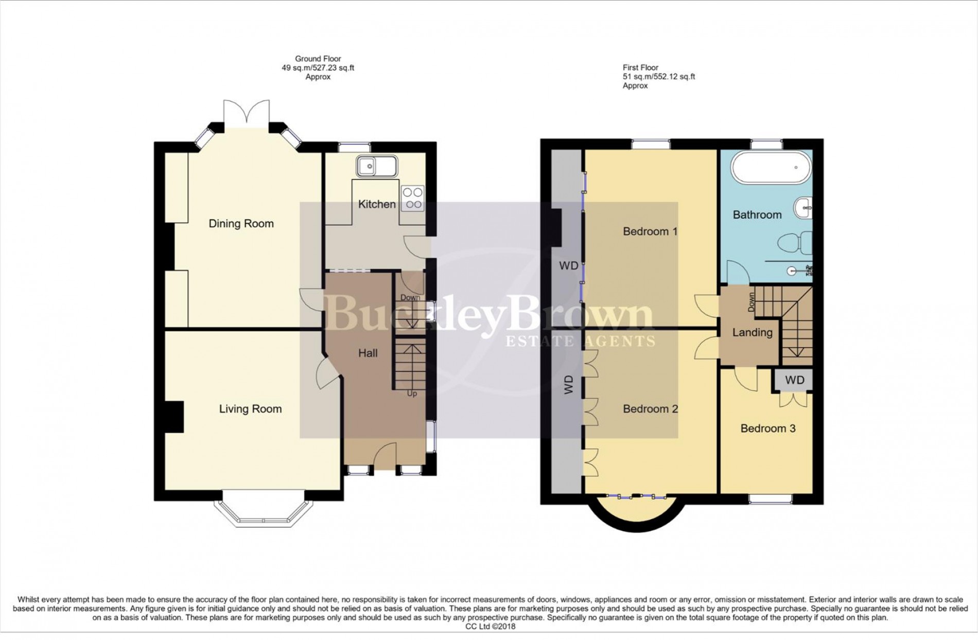 Floorplan for West Bank Avenue, Mansfield