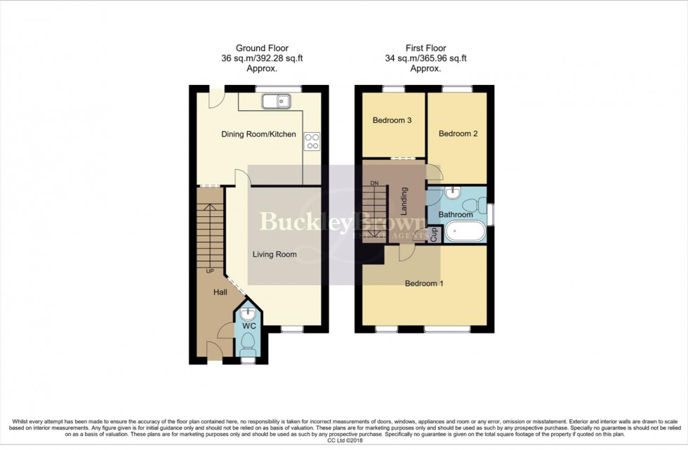 Floorplan for Milford Crescent, Mansfield