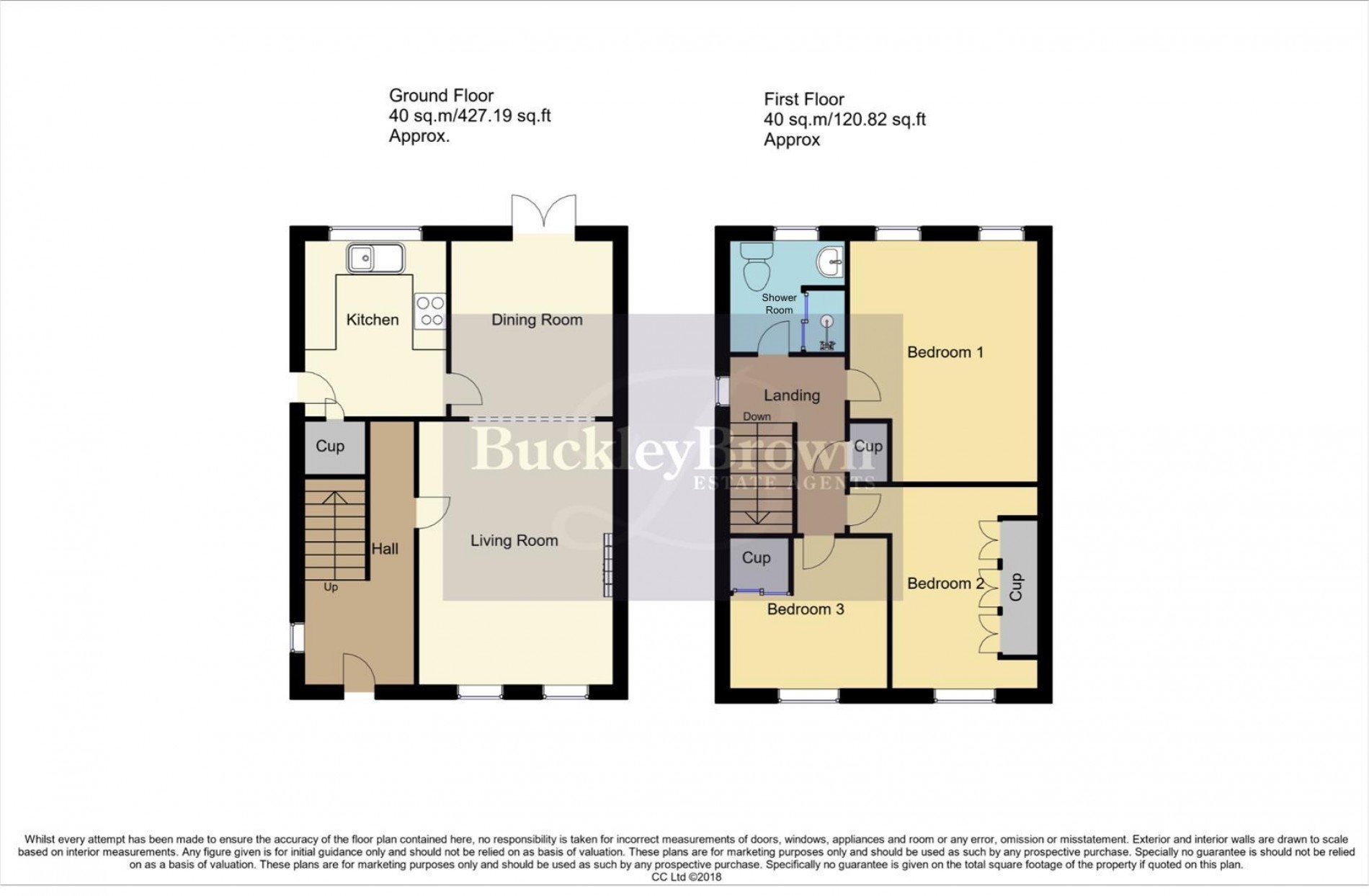 Floorplan for Dunwoody Close, Mansfield