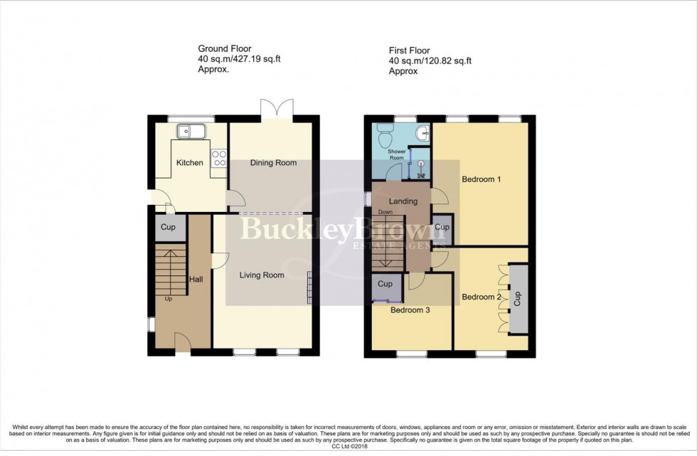 Floorplan for Dunwoody Close, Mansfield