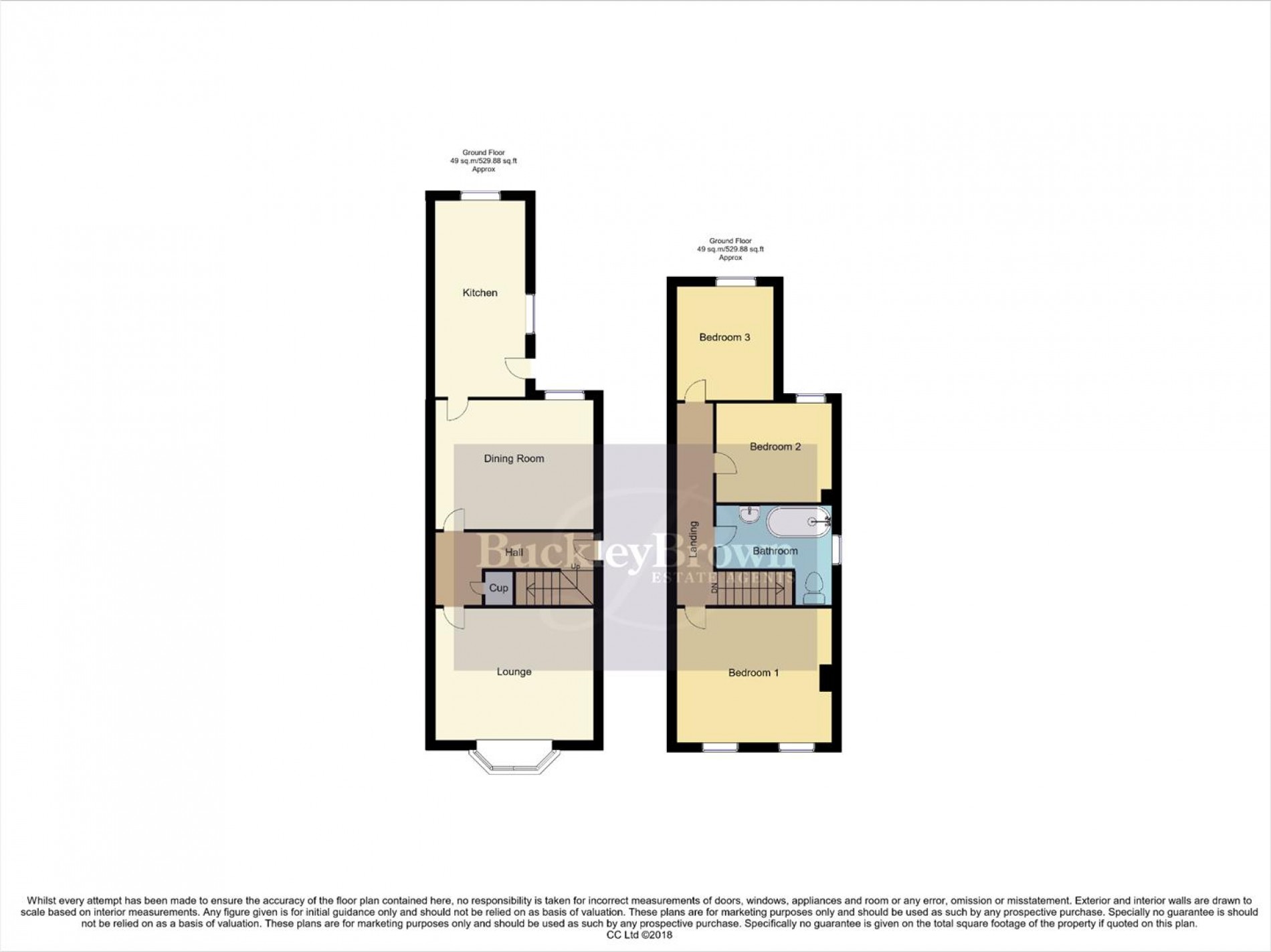 Floorplan for Morven Avenue, Mansfield Woodhouse, Mansfield