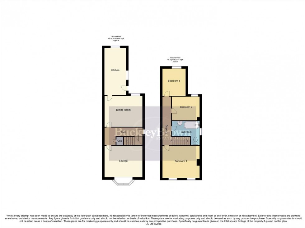 Floorplan for Morven Avenue, Mansfield Woodhouse, Mansfield