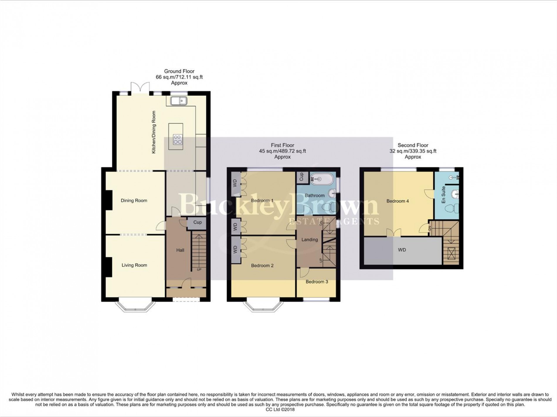 Floorplan for Leadale Crescent, Mansfield Woodhouse, Mansfield