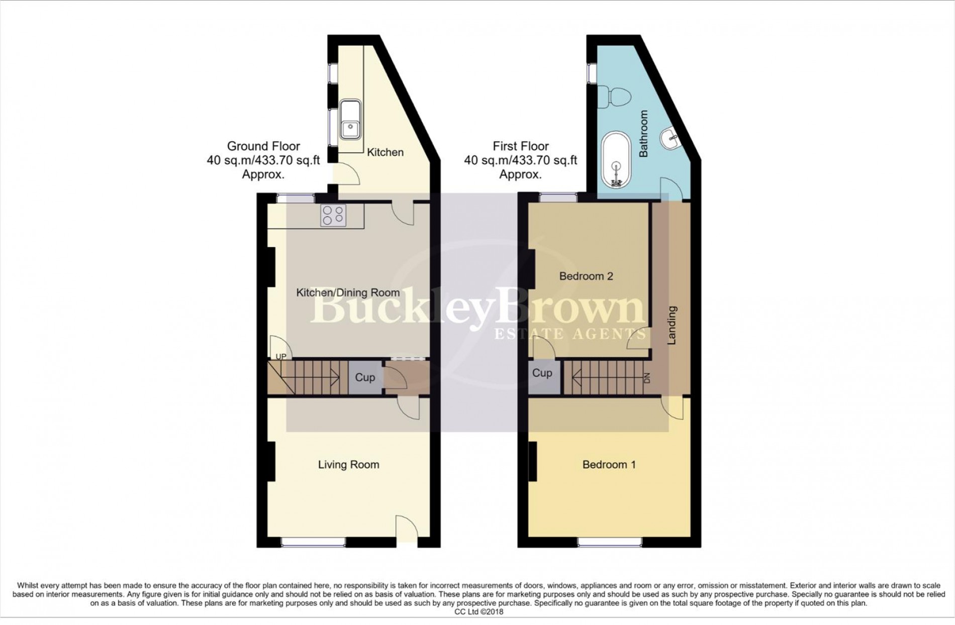 Floorplan for Station Street, Kirkby-In-Ashfield, Nottingham