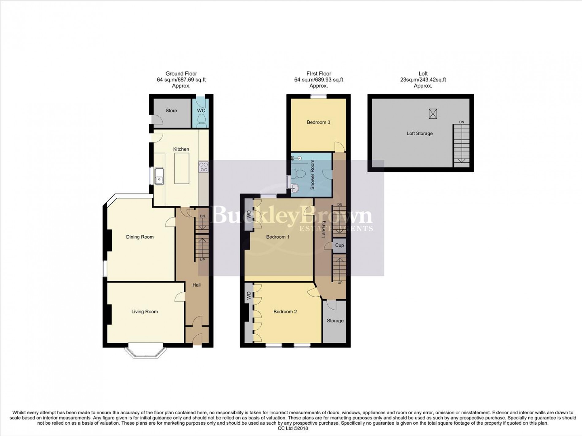 Floorplan for Stella Street, Mansfield