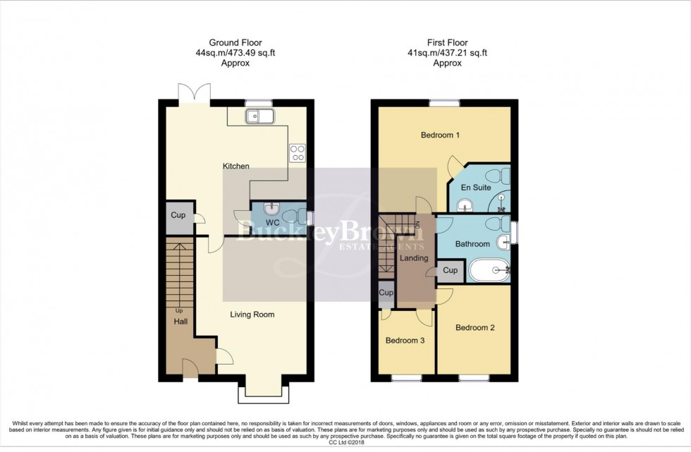 Floorplan for Highfield Avenue, Langwith Junction, Mansfield