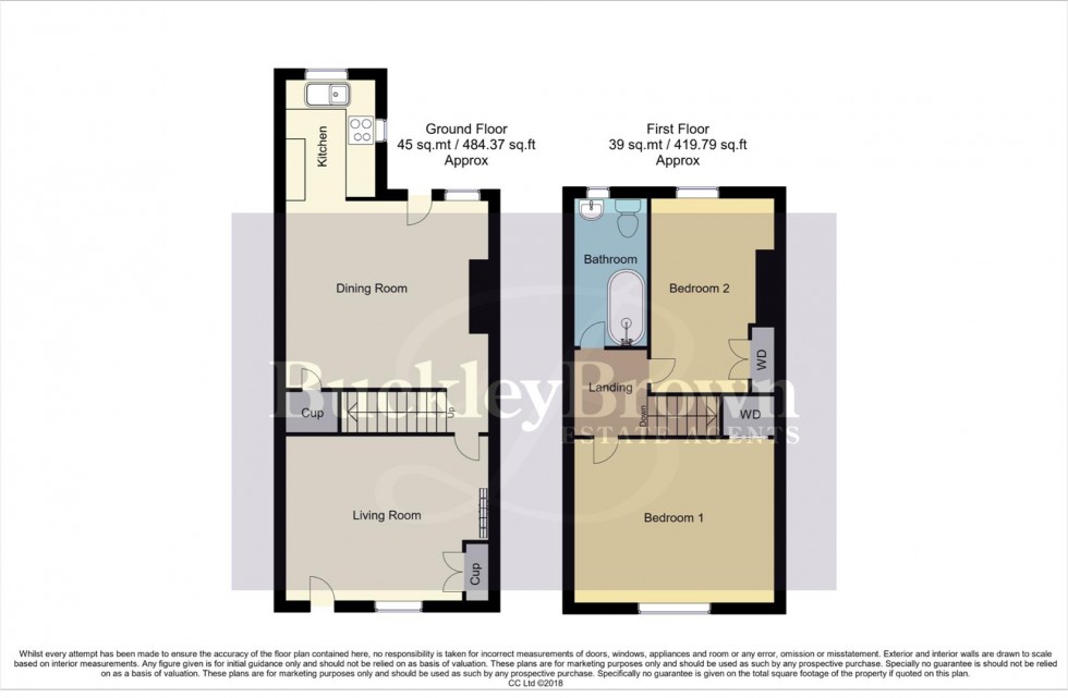 Floorplan for Market Place, Huthwaite, Sutton-In-Ashfield